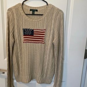 Vintage Ralph Lauren Cableknit sweater